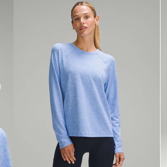 649. 🍋Lululemon License to Train Long-Sleeve Shirt
Heathered Pipe Dream Blue 4 - Picture 2 of 3